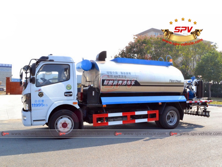 Asphalt Sprayer Truck Dongfeng 7 Tons-LF